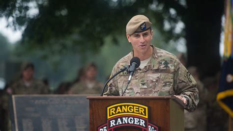 Army 75th Ranger Regiment Commander Investigated