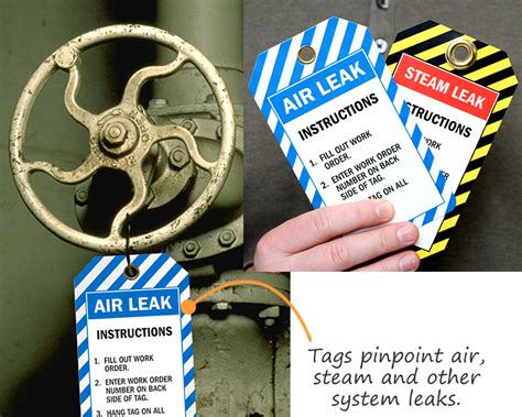 A partnership based on meticulous craftsmanship and shared values continues. Air Leak Tags, Steam Leak Tags - Work Order Tags