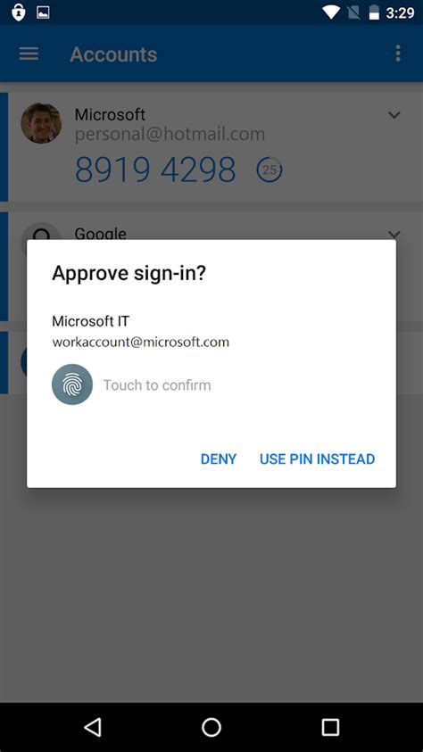 Log in with your microsoft account credentials in the microsoft authenticator app. Microsoft Authenticator - Android Apps on Google Play