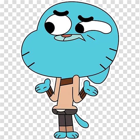 Gumball Watterson Cartoon Network Character Animation Transparent