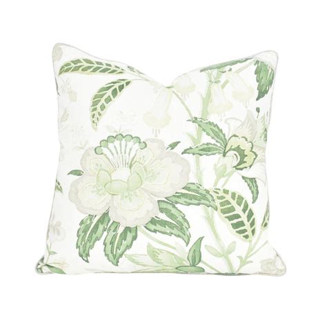 Soft Green Floral Cushion Floral Cushions Decorative Cushions Soft