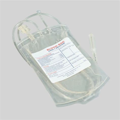 450ml Cpda 1 Blood Bag At Rs 100piece Blood Bags In Chengalpattu