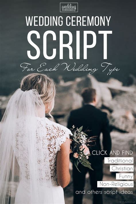 Sample Wedding Ceremony Scripts You Can Borrow For 2021 Wedding