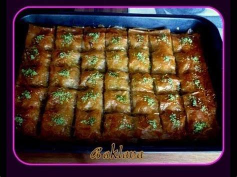 Baklava aus Yufka Hazir yufkadan baklava Türkische Küche YouTube
