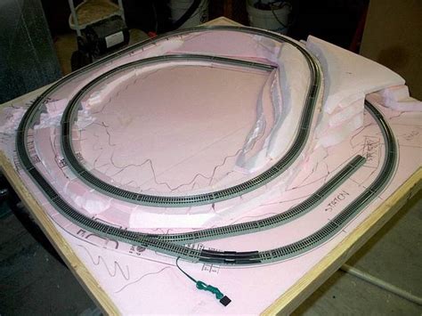 Small Up N Over Ho Scale Bachmann E Z Track N Scale Train Layout N