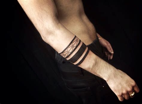 34 Incredible Solid Band Tattoos