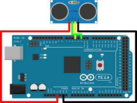 How To Setup A Ultrasonic Sensor On Arduino Mega