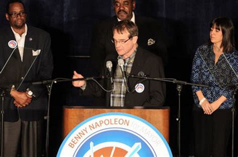 Uaw President Bob King In Detroit Mayoral Endorsement Benny Napoleon