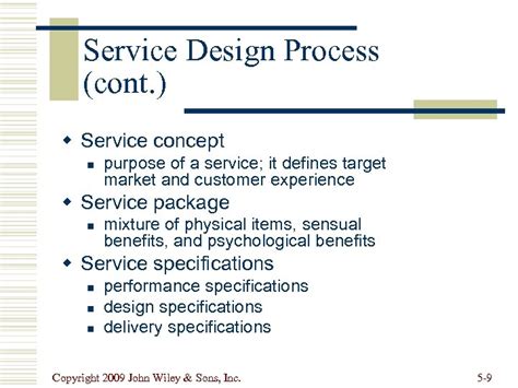 Chapter 5 Service Design Operations Management — 6