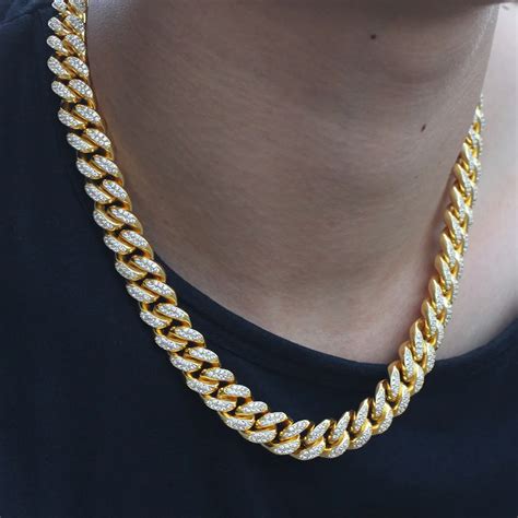 Design Gold Cuban Link Chain Diamond For Men Buy Chain Diamond For