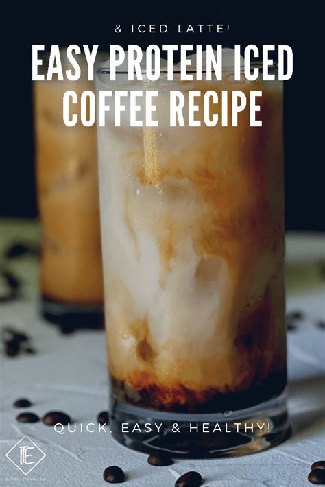 Easy Protein Iced Coffee Recipe Inspire Travel Eat