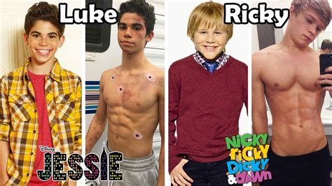 Disney And Nickelodeon Famous Boys Stars Before And After 2018 Then