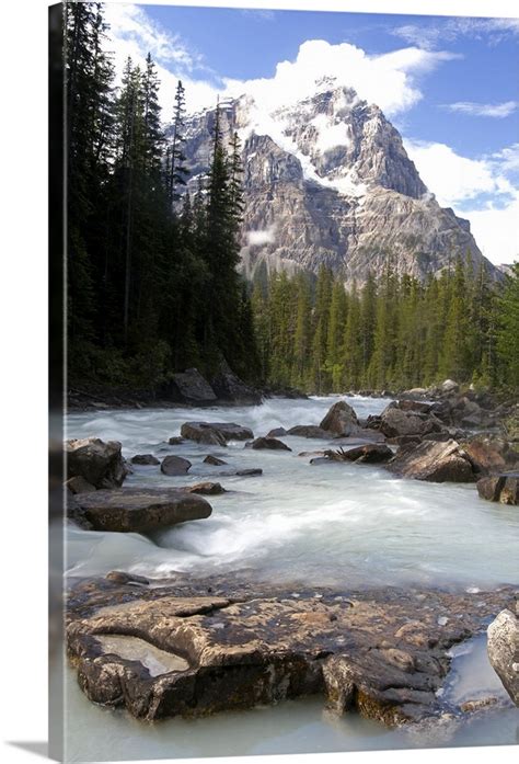 Mount Stephen And Yoho River Yoho National Park British Columbia