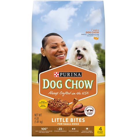 Purina Dog Chow Small Breed Dry Dog Food Little Bites With Real