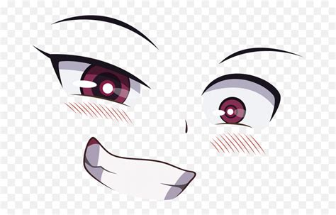 Download Ahegao Face Png Clipart Transparent Anime Girl Face Png