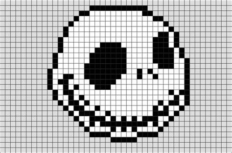 Jack Skellington Pixel Art Pixel Art Pixel Art Pattern Pixel Art Design