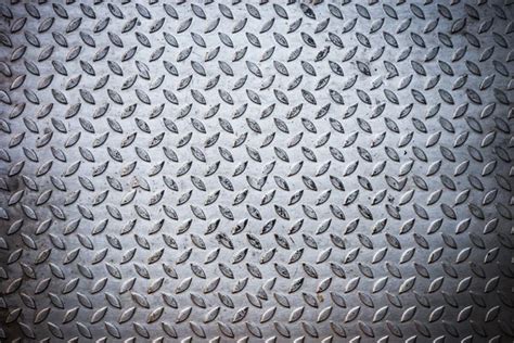 Seamless Steel Diamond Plate Texture Stock Image Everypixel