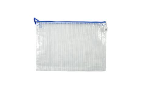 Ar ملف شفاف الحجم المدرسي A4 En Zipper Transparent Bag A4 Dbassa