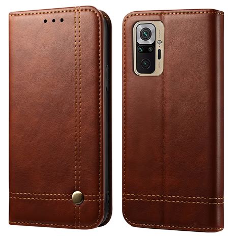 Dob Xiaomi Redmi Note 10 Pro Flip Cover Leather Back Cover Leather