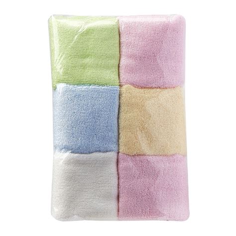 Lovesprings Bamboo Fiber Face Towel Mixed Colours Ntuc Fairprice
