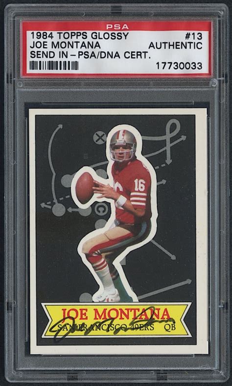 Although the game does feature joe montana (as the title respectively says) as a playable character. Online Sports Memorabilia Auction | Pristine Auction