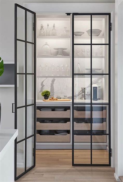 Exploring The Benefits Of Installing A Glass Door Pantry In Your Home