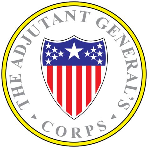 Army Adjutant General Corps Plaque Sticker