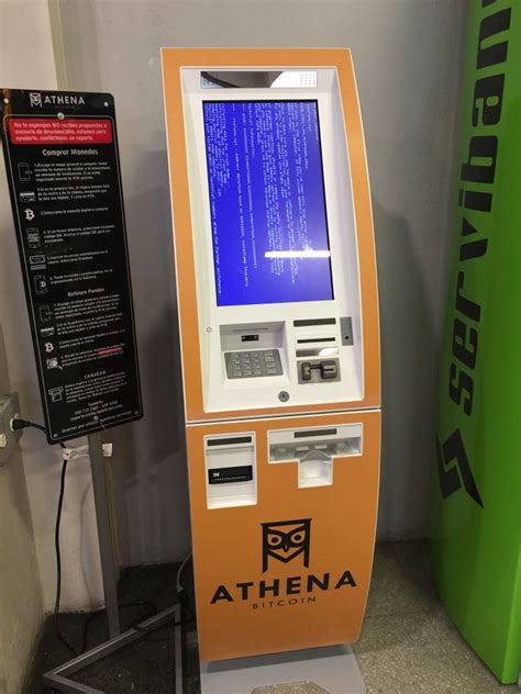 Athena atms allow you to purchase coins without a bank account, debit card or credit card. athena bitcoin atm in colombia march 2019