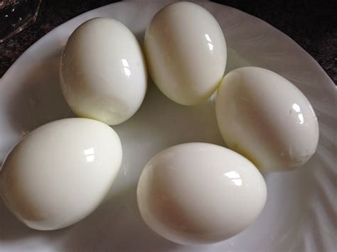 6 to 8 minutes for soft but set yolks. Frugal Allergy Mom: Perfect Hard Boiled Eggs (Easy to Peel)