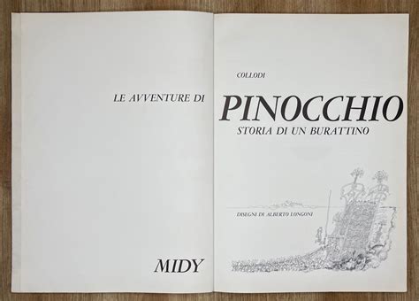 Le Avventure Di Pinocchio Storia Di Un Burattino Disegni Di Alberto