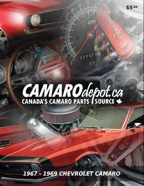 Camaro Catalog 1967 1969 Camaro Depot