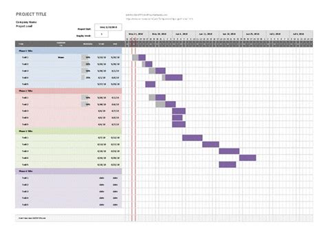 The free excel and powerpoint templates provided here make it easy to visualize what has to be done and. Simple Gantt Chart in 2020 | Gantt chart templates, Gantt ...