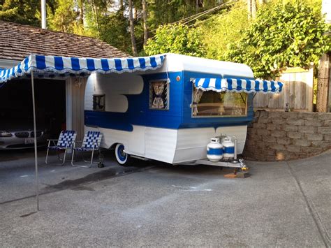Vintage Awnings Accentuate Your Trailer With A Vintage Trailer Awning