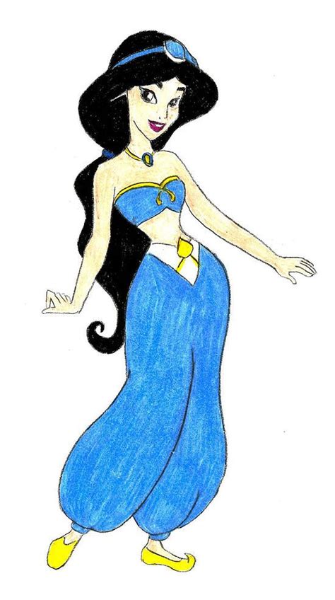 How To Draw Jasmine From Aladdin