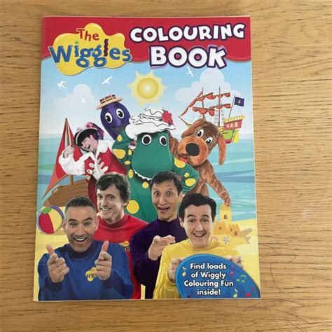 The Wiggles Wiggles Meet The Wiggles Jumbo Colouring Book Paperba