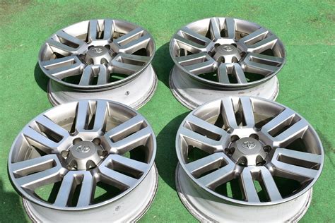 I liked the looks on the website pics and when i got them, it was even better than i thought! 20" TOYOTA 4RUNNER Limited OEM FACTORY WHEELS FJ Land Cruiser Tacoma Tundra