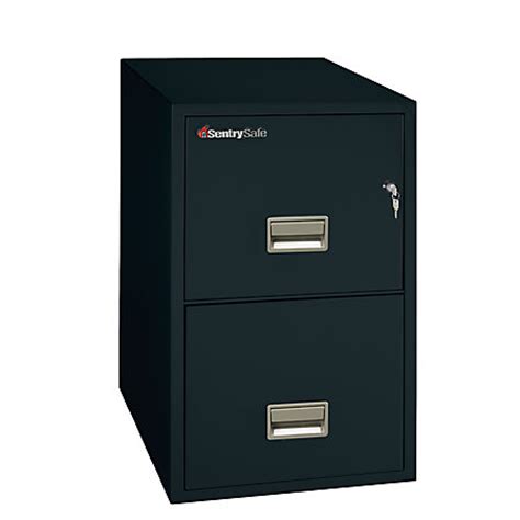 Fireproof file cabinets definitely cost more than the standard ones. Sentry Safe FIRE SAFE 2 Drawer Vertical File Cabinet 27 ...
