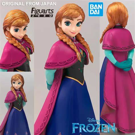Model โมเดล ของแท้ 100 Bandai Figuarts Zero จากการ์ตูน Disney Frozen ดิสนีย์ โฟรเซ่น ผจญภัยแดน