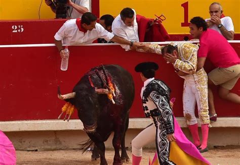 لقطات مثيرة من مصارعة الثيران في أسبانيا