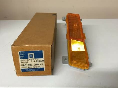 Gm Corvette Front Corner Lamp Lh Amber Nos Ebay