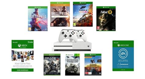 Bon Plan Méga Pack Xbox One S 1 To 2 Manettes 7 Jeux à 249 Euros