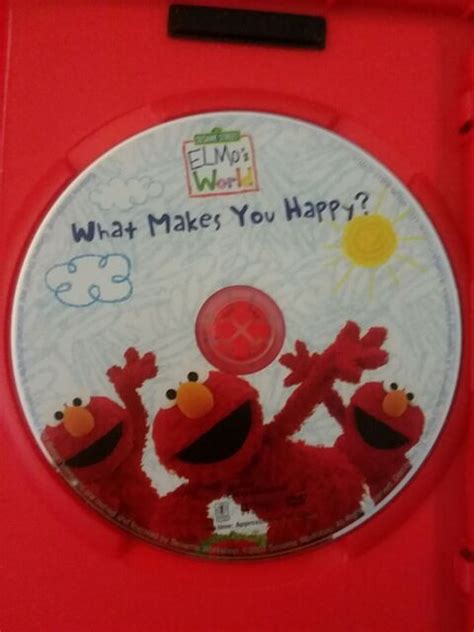 Dvd Sesame Street Lot Of 2 Guess That Shape Color Elmo What Makes You