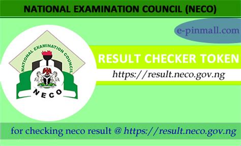 1 how to check neco result. NECO Result Token | Epinvouchers