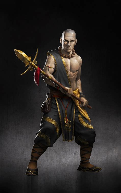 Noson The Monk By Ameeeeba On Deviantart Fantasy Character Art Rpg