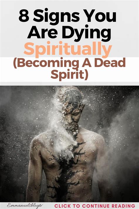 8 signs you are dying spiritually becoming a dead spirit