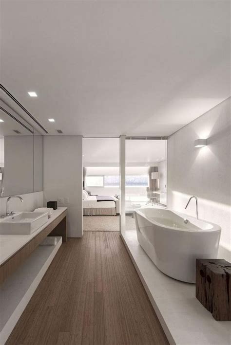 55 Awesome Open Bathroom Concept For Master Bedrooms Decor Ideas