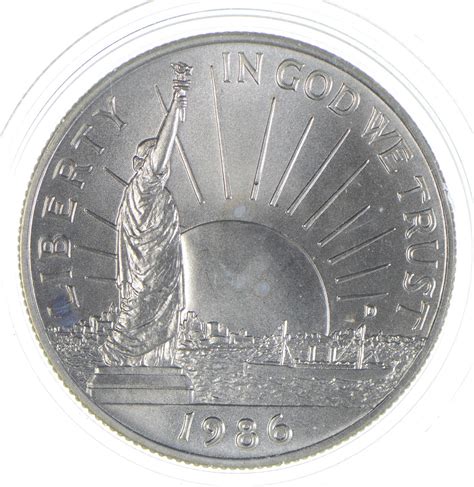 1986 D Statue Of Liberty Centennial United States Mint Half Dollar