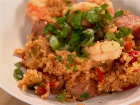 Shrimp And Sausage Jambalaya Recipe Food Network