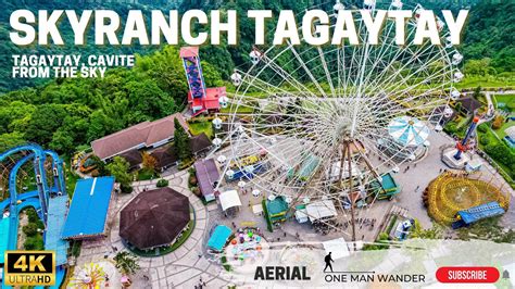 Sky Ranch Tagaytay Cavite From Drone Aerial 4k Hd One Man Wander Youtube