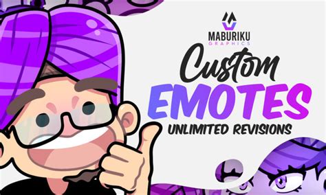 Create Custom Twitch Emotes For You By Maburiku Fiverr